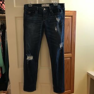 Hollister  distressed jeans